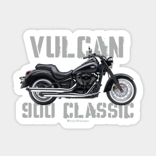 Kawasaki Vulcan 900 Classic 19 gray, sw Sticker